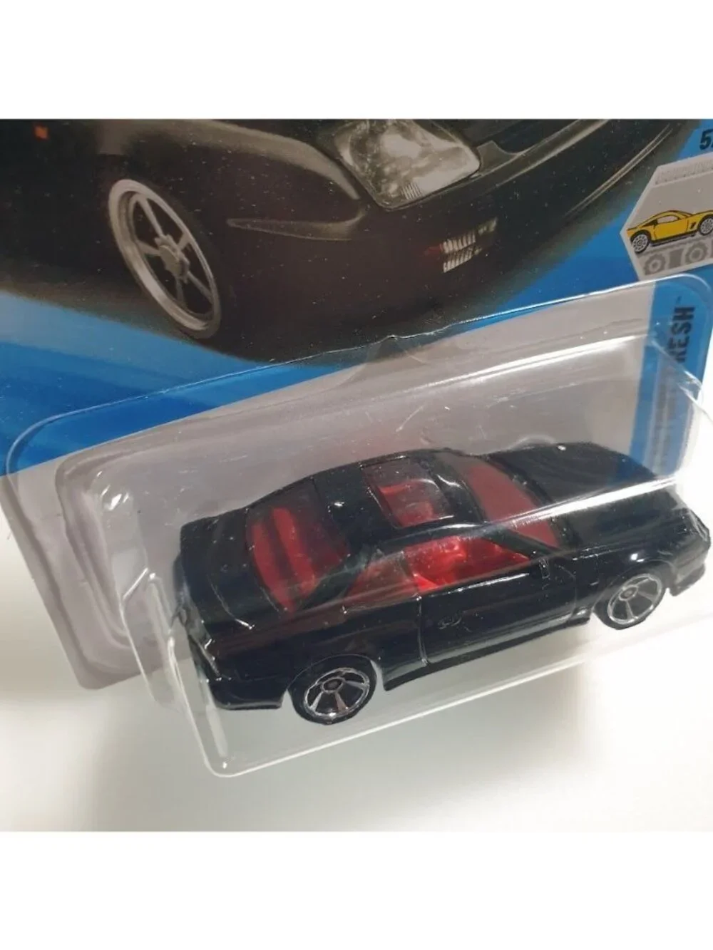 Hot Wheels Factory Fresh 98 Honda Prelude Black Red Interior Mattel Limited New